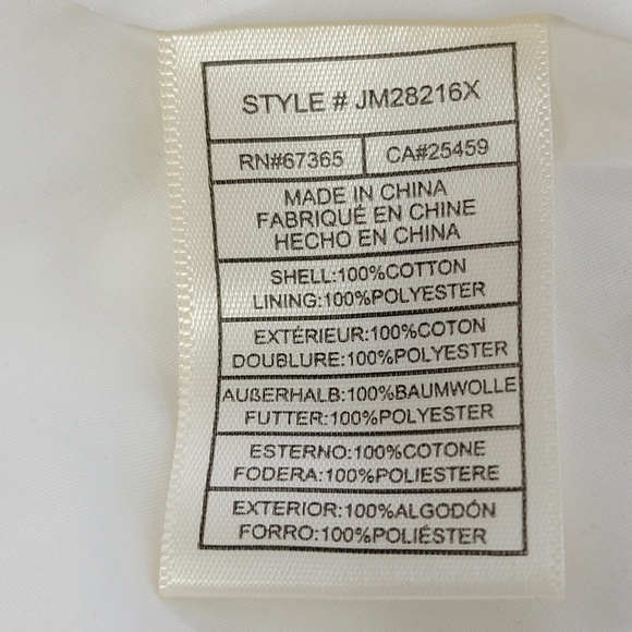 Betsy Johnson NEW Women's L White Swiss Dot Smocked Waist Cottagecore Boho Dress - Picture 12 of 13